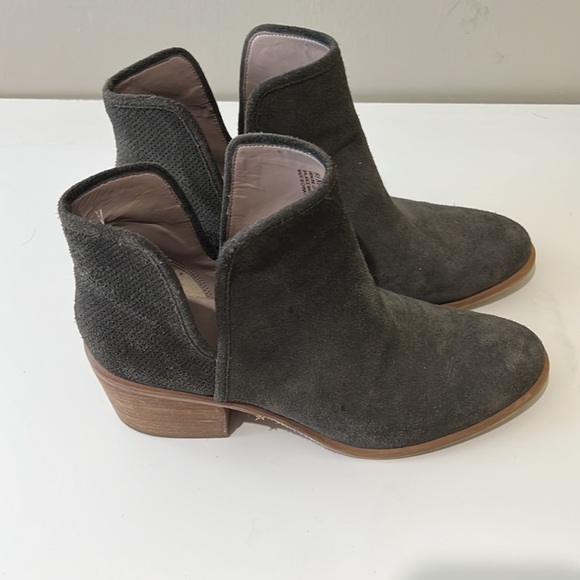 Nordstrom Hinge Light Grey Booties - Picture 4 of 7
